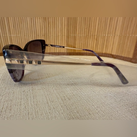 Bebe Women's Sunglasses in Black and Purple, NWOT - Picture 2 of 6